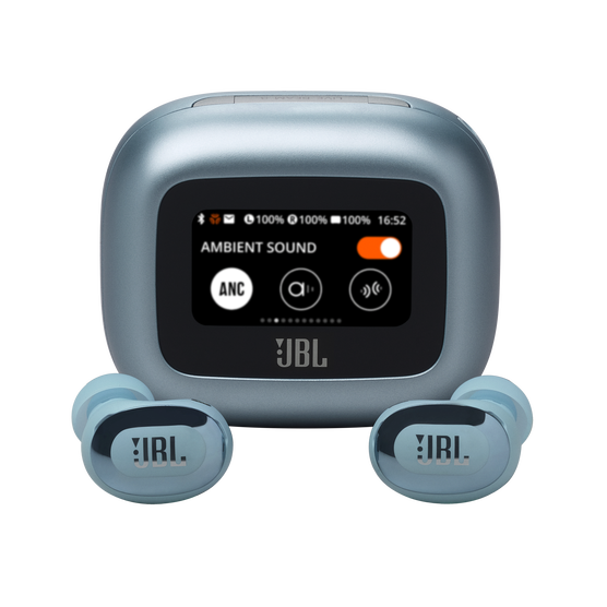 JBL Live Buds 3 - Blue - True wireless Noise Cancelling bud-type earbuds - Hero